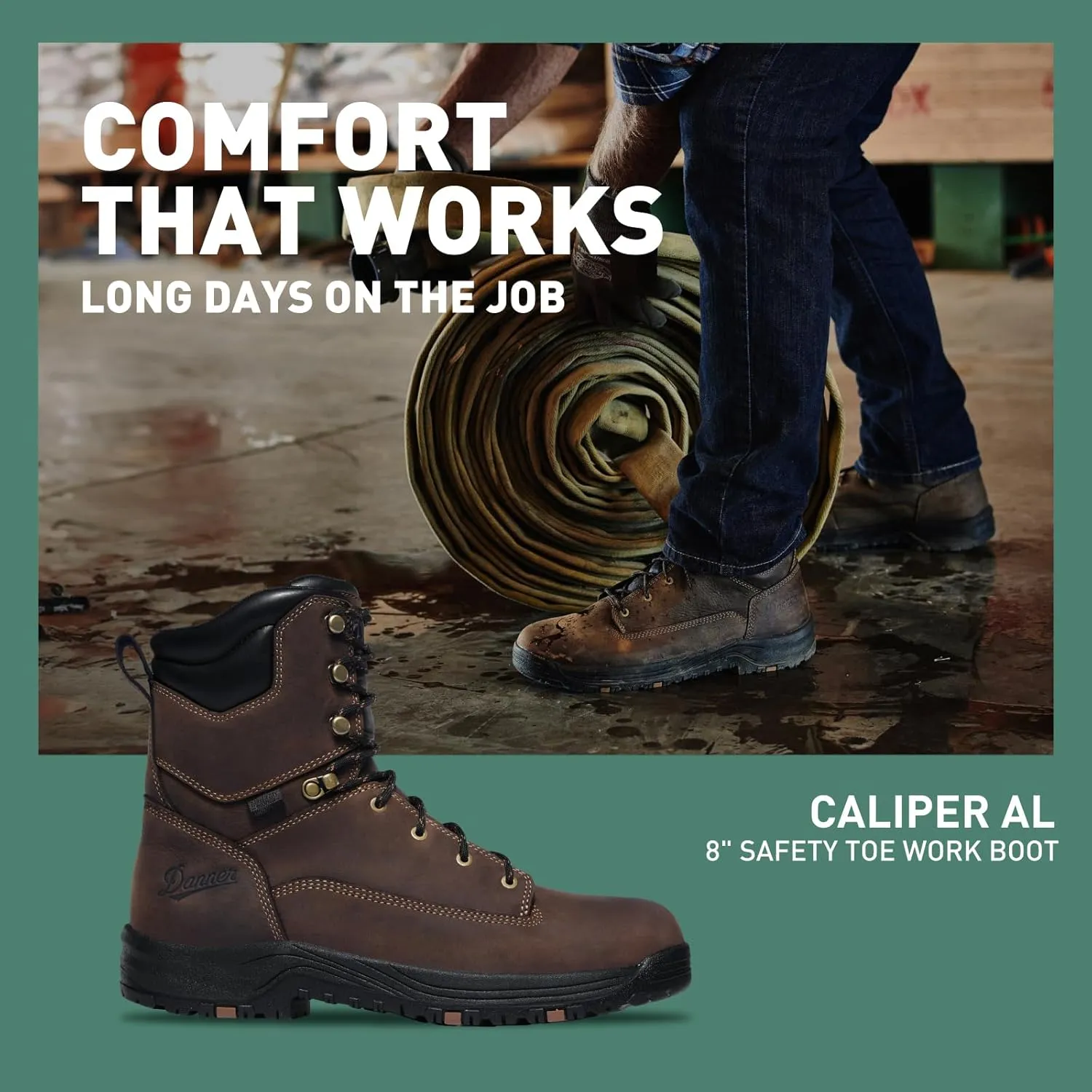 Danner Men's Caliper 8" Work Boot