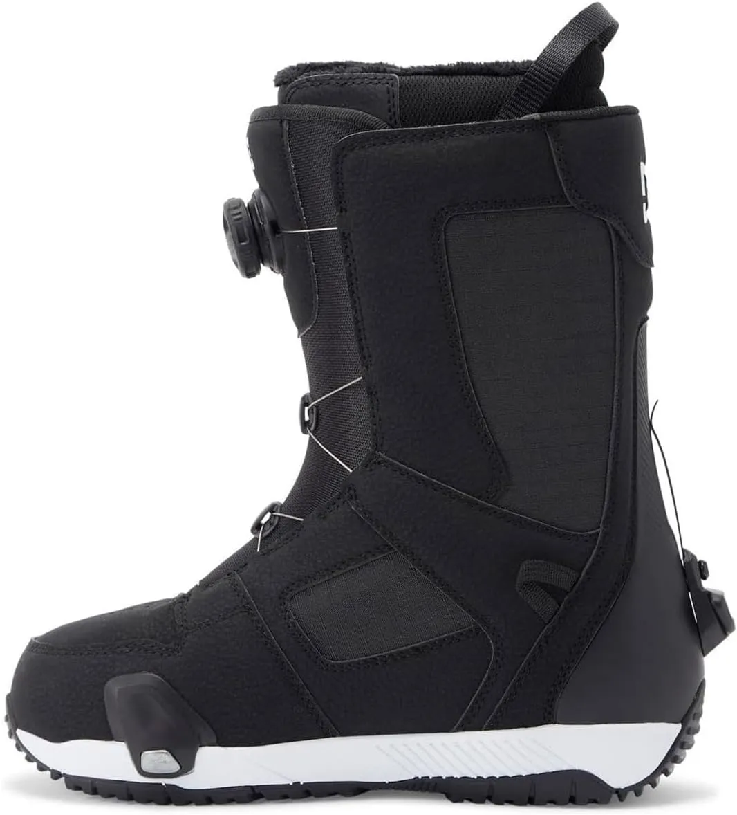 DC Men's Phase BOA Pro Step On Adjustable Durable Medium-Flex Ventilated Snowboard Boots with Insulated Liner & Molded Insole