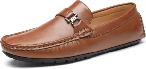 DECARSDZ Men's Penny Casual Loafers Slip On Shoe Driving Boat Dress Shoes