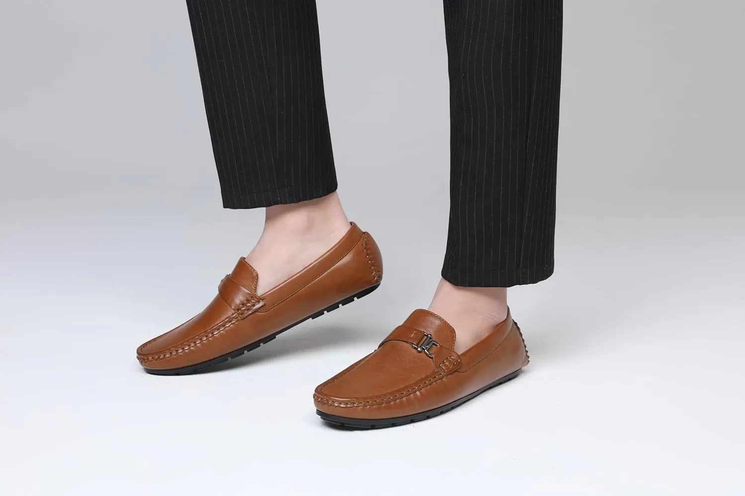 DECARSDZ Men's Penny Casual Loafers Slip On Shoe Driving Boat Dress Shoes