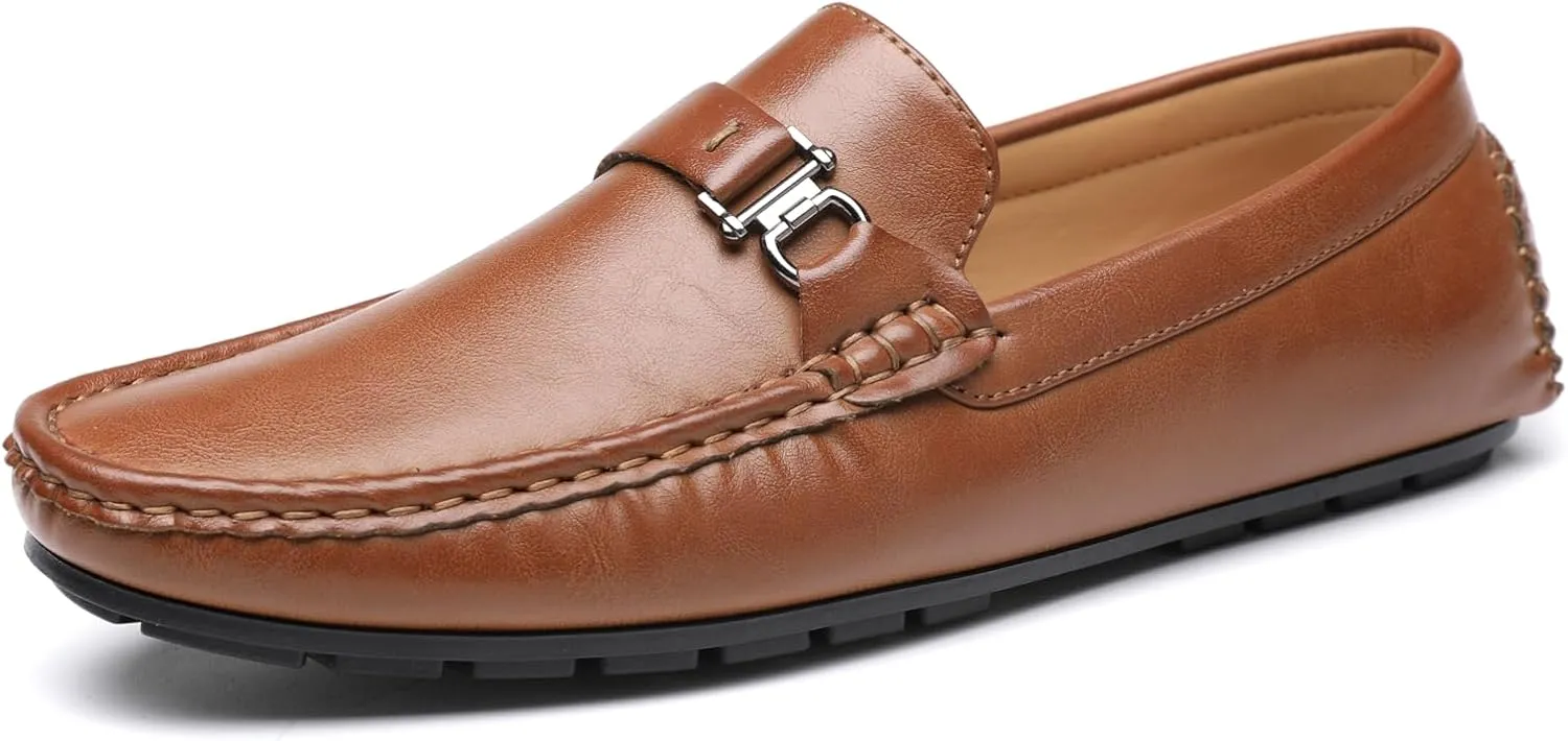 DECARSDZ Men's Penny Casual Loafers Slip On Shoe Driving Boat Dress Shoes