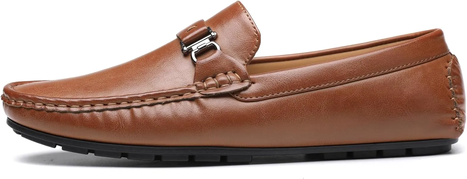 DECARSDZ Men's Penny Casual Loafers Slip On Shoe Driving Boat Dress Shoes