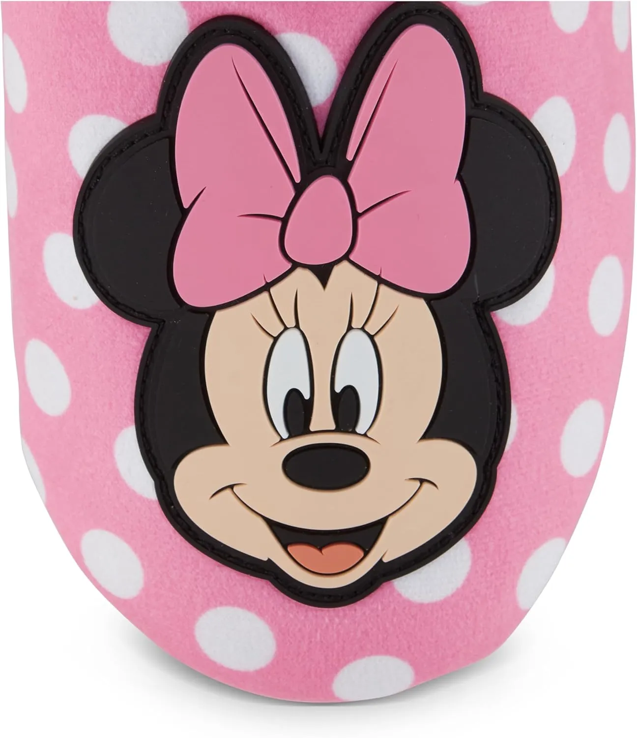 Disney Ladies Minnie Mouse Clog Slippers - Ladies Classic Minnie Mouse Slip On Clog Slippers Soft House Slippers