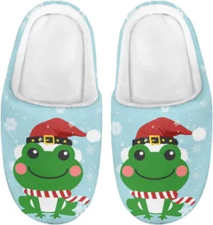 DISNIMO Boys Girls Toddler House Bedroom Slippers,Kids Warm Slip On Home Slippers Cute Winter Nonslip Indoor Slippers