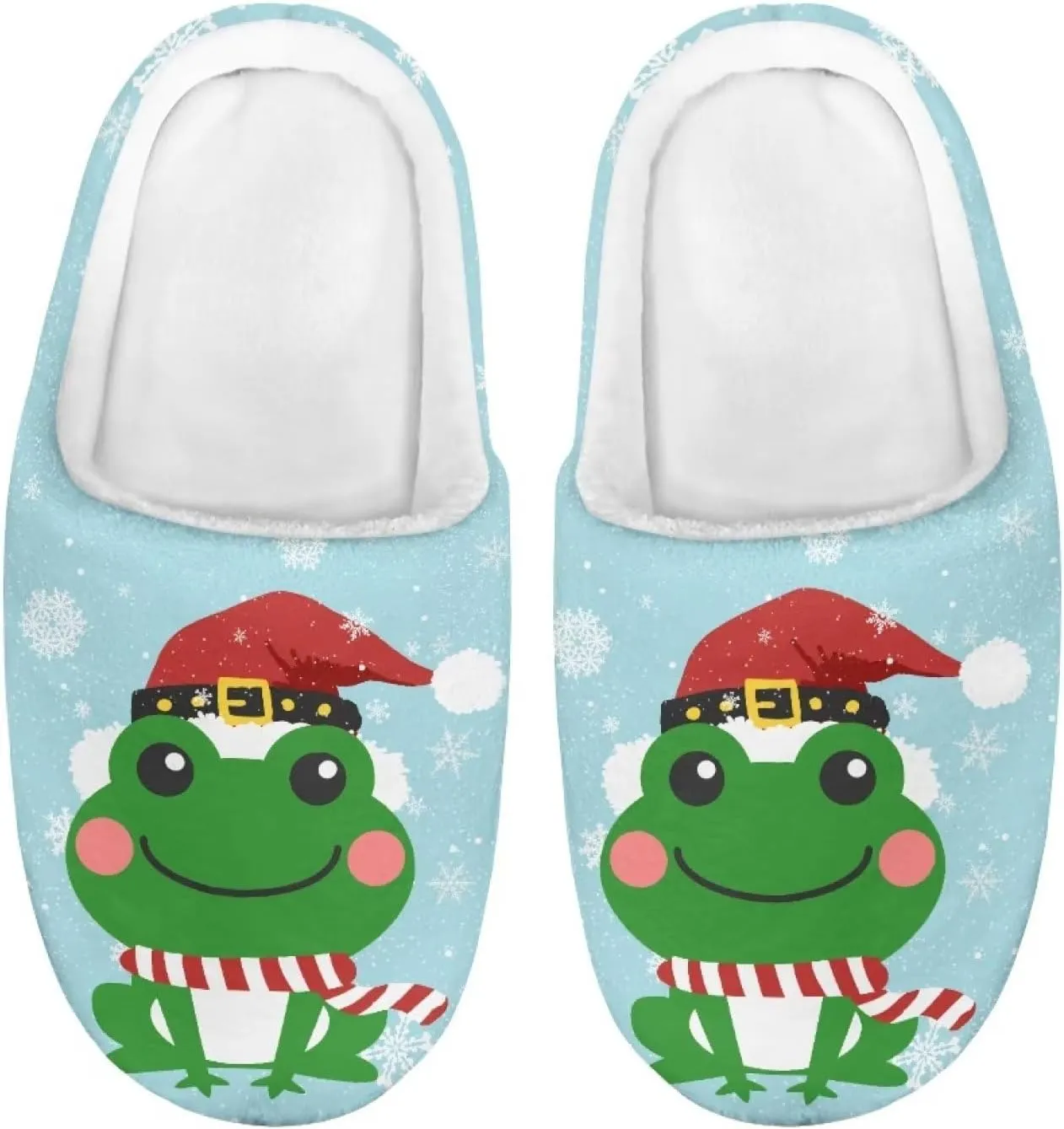 DISNIMO Boys Girls Toddler House Bedroom Slippers,Kids Warm Slip On Home Slippers Cute Winter Nonslip Indoor Slippers
