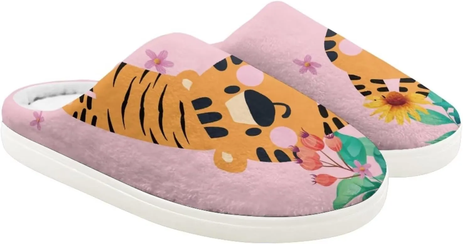 DISNIMO Boys Girls Toddler House Slippers,Kids Warm Slip On Home Slippers Cute Winter Nonslip Indoor Slippers