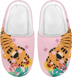 DISNIMO Boys Girls Toddler House Slippers,Kids Warm Slip On Home Slippers Cute Winter Nonslip Indoor Slippers