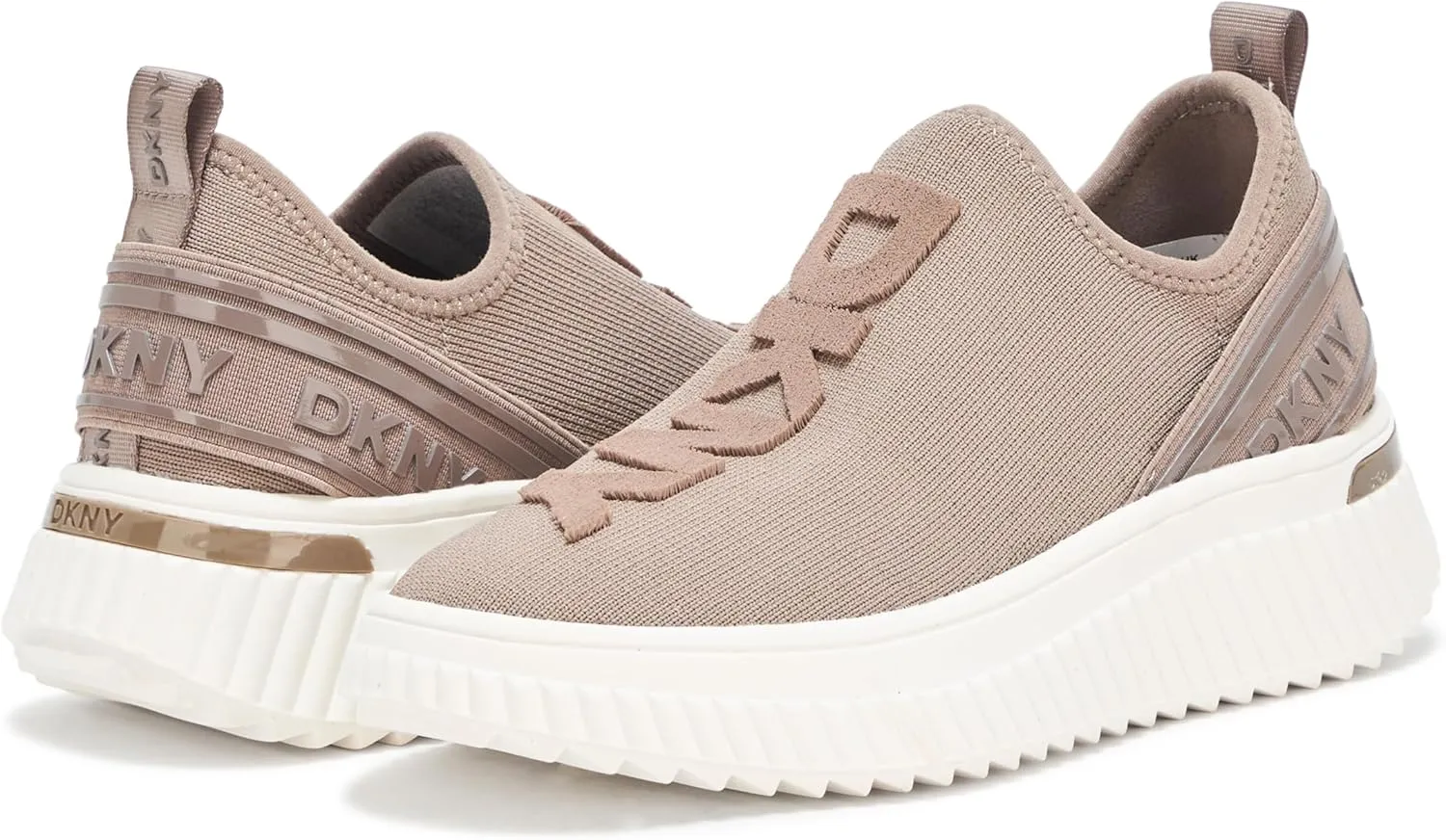 DKNY Women's Leighton Slip on Sneaker with Logo