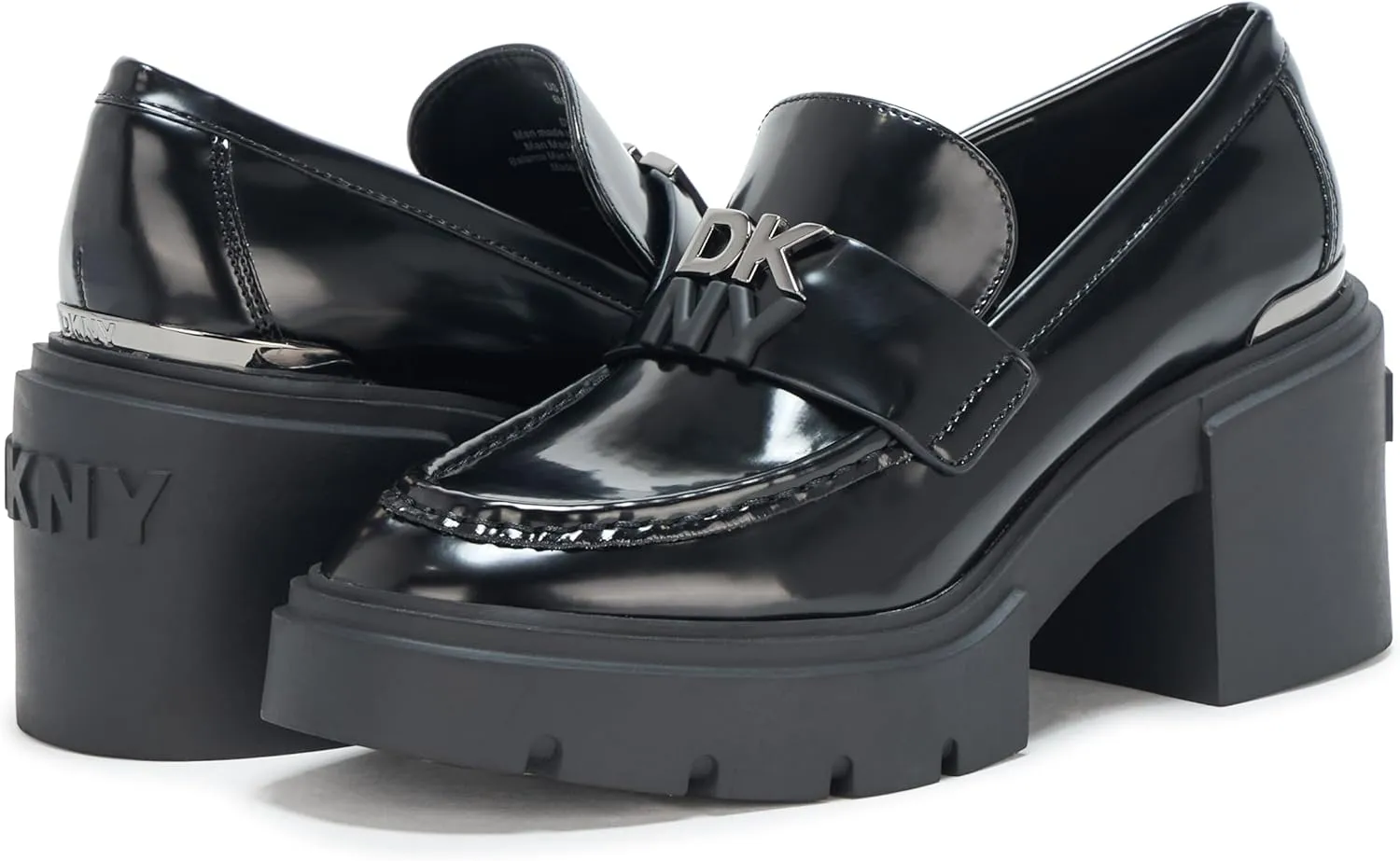 DKNY Women's Texas Heeled Platform Loafer
