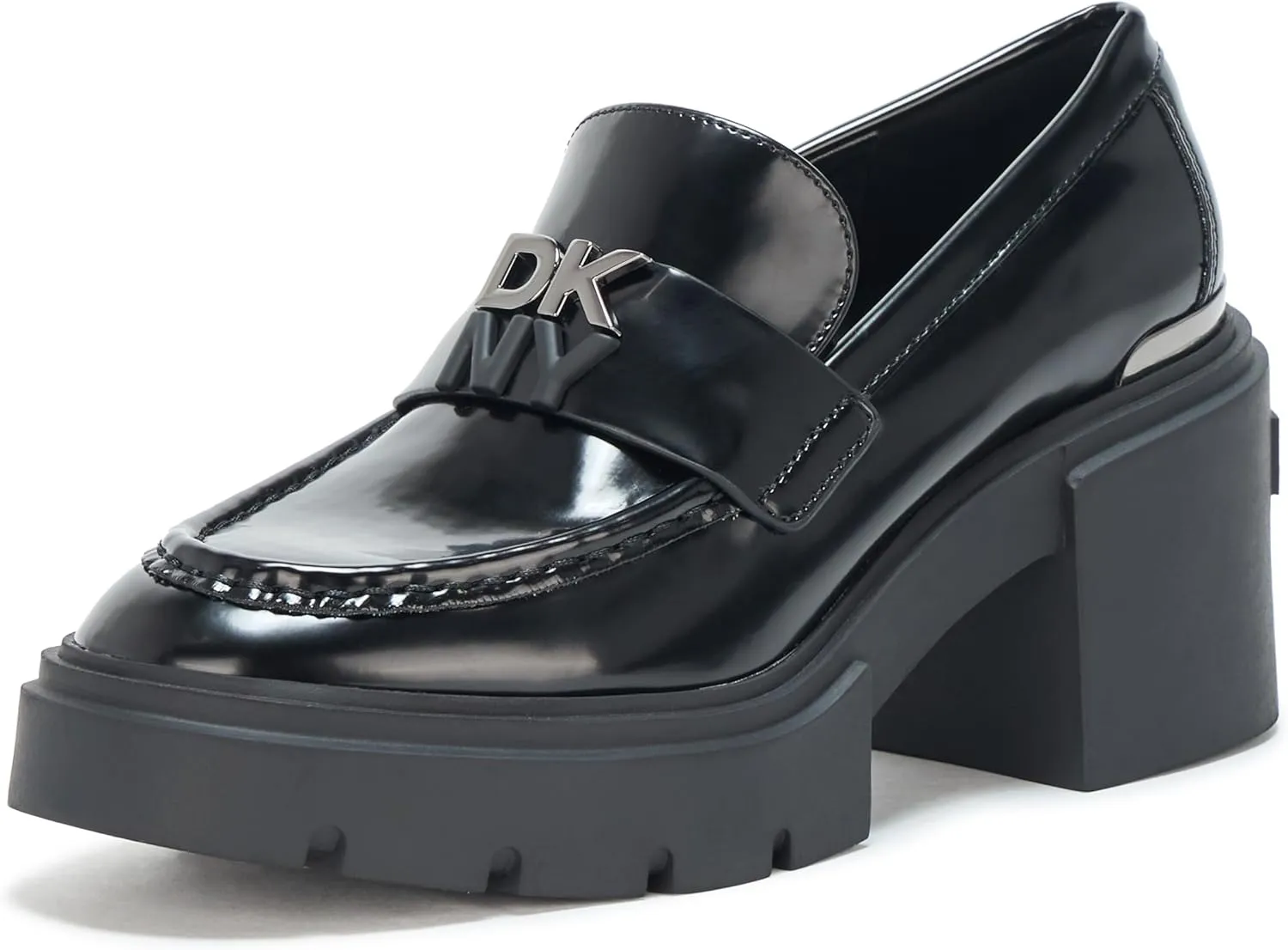 DKNY Women's Texas Heeled Platform Loafer