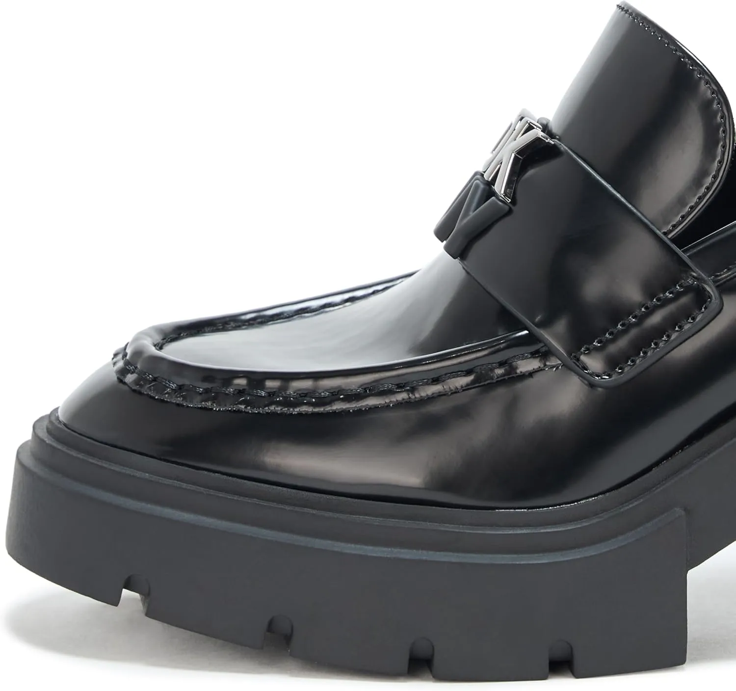 DKNY Women's Texas Heeled Platform Loafer