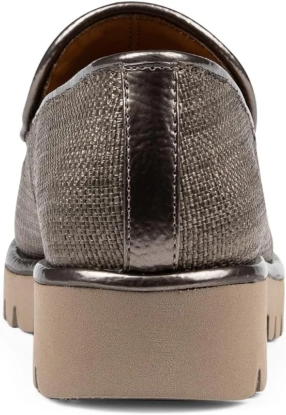 Donald Pliner Women's Eclipse Dress Loafers, Slip-On Shoes, Comfortable Flats for Everyday Walk
