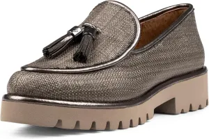 Donald Pliner Women's Eclipse Dress Loafers, Slip-On Shoes, Comfortable Flats for Everyday Walk