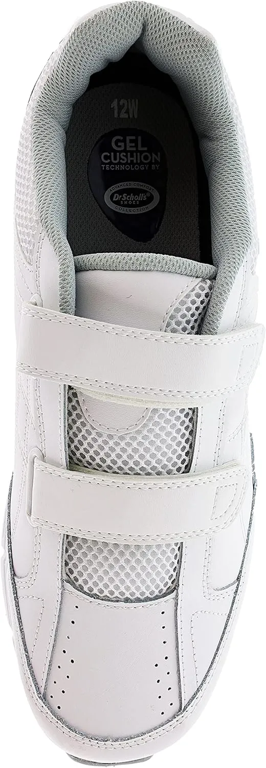 Dr. Scholl's - Men's Brisk Light Weight Dual Strap Sneaker, Wide Width