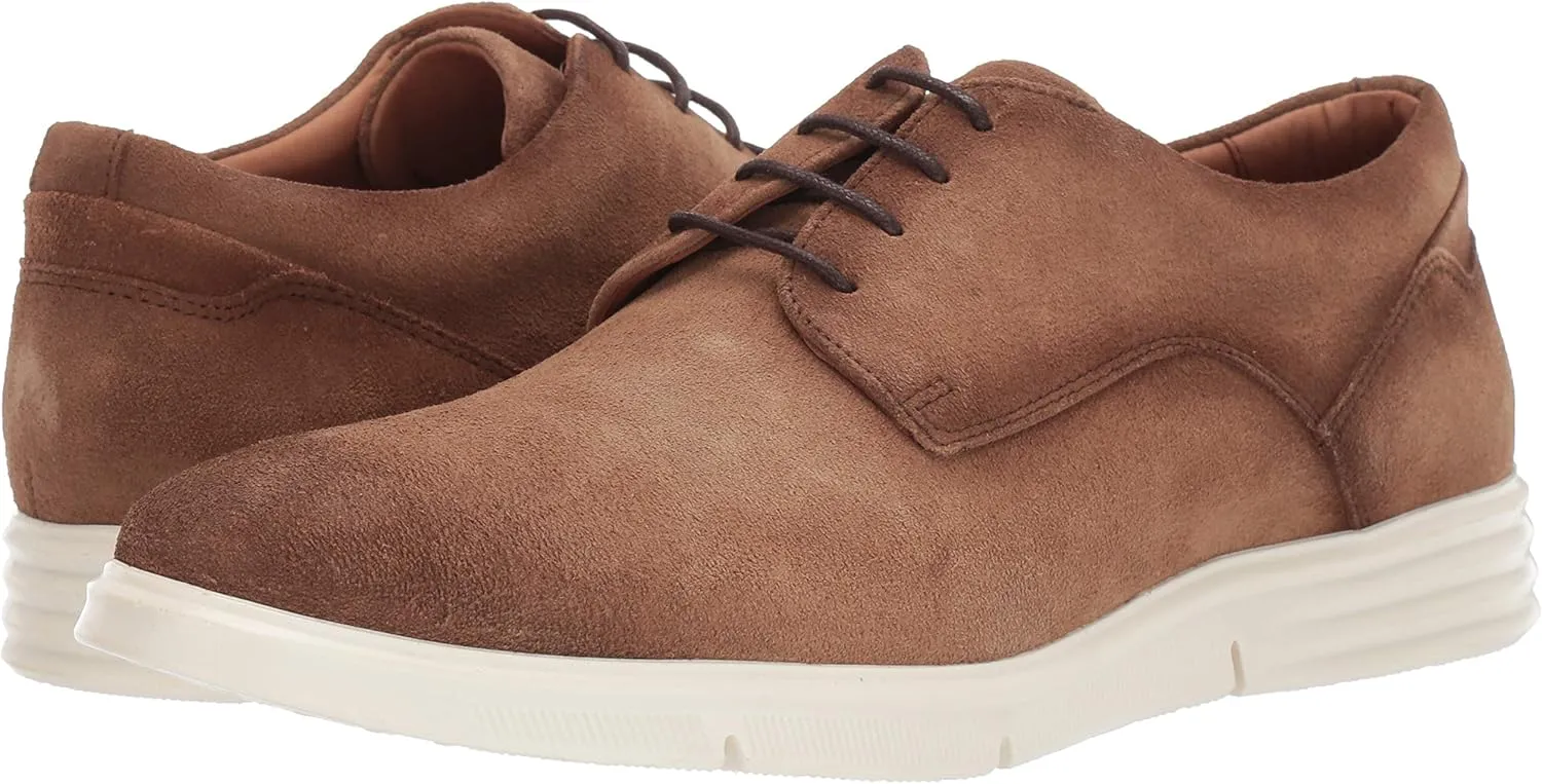 Driver Club USA Men's Leather Naples Light Weight Technology Oxford Laceup Sneaker