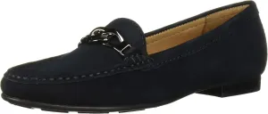Driver Club USA Women's Leather Made in Brazil Chain Buckle Loafer