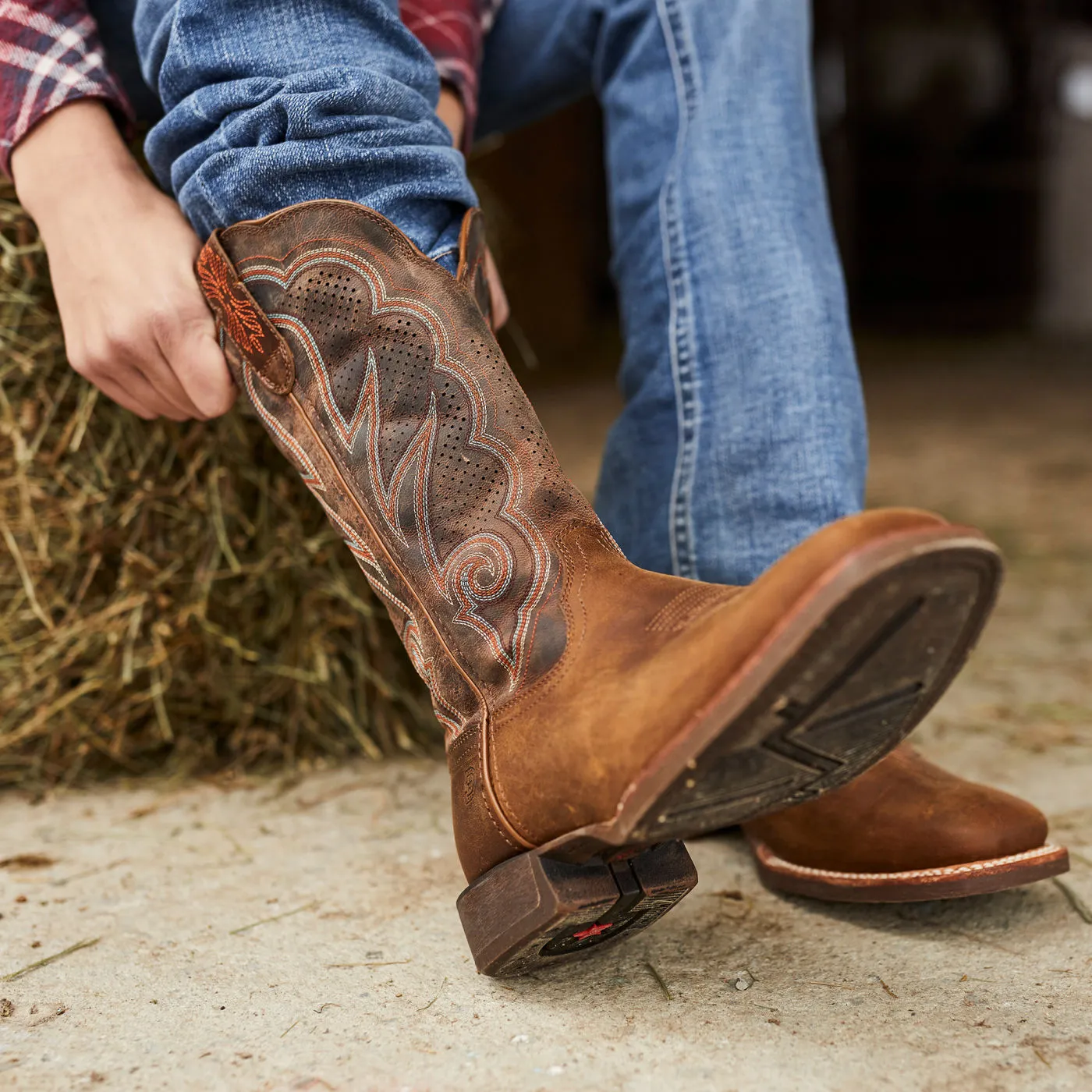 Durango Lady Rebel Pro Women's Cognac Ventilated Western Boot