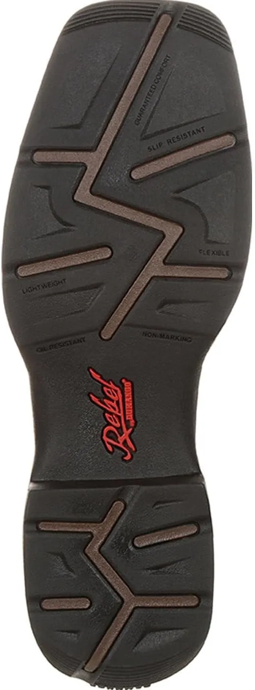 Durango Unisex-Adult Rebel Pull-on Western Boot Mid Calf