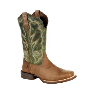 Durango Womens Dusty/Olive Leather Rebel Pro Ventilated Cowboy Boots 7.5M
