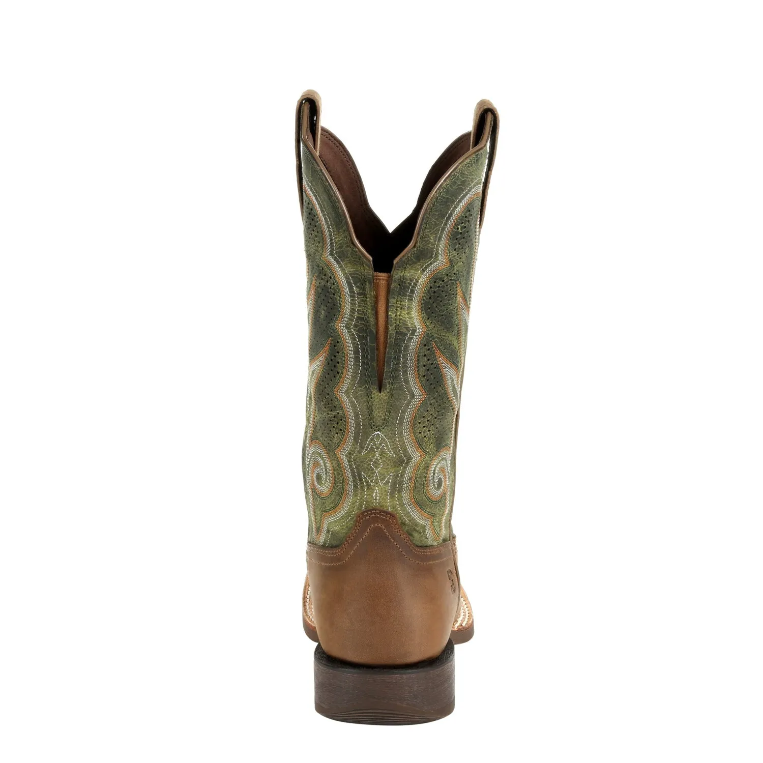 Durango Womens Dusty/Olive Leather Rebel Pro Ventilated Cowboy Boots 7.5M