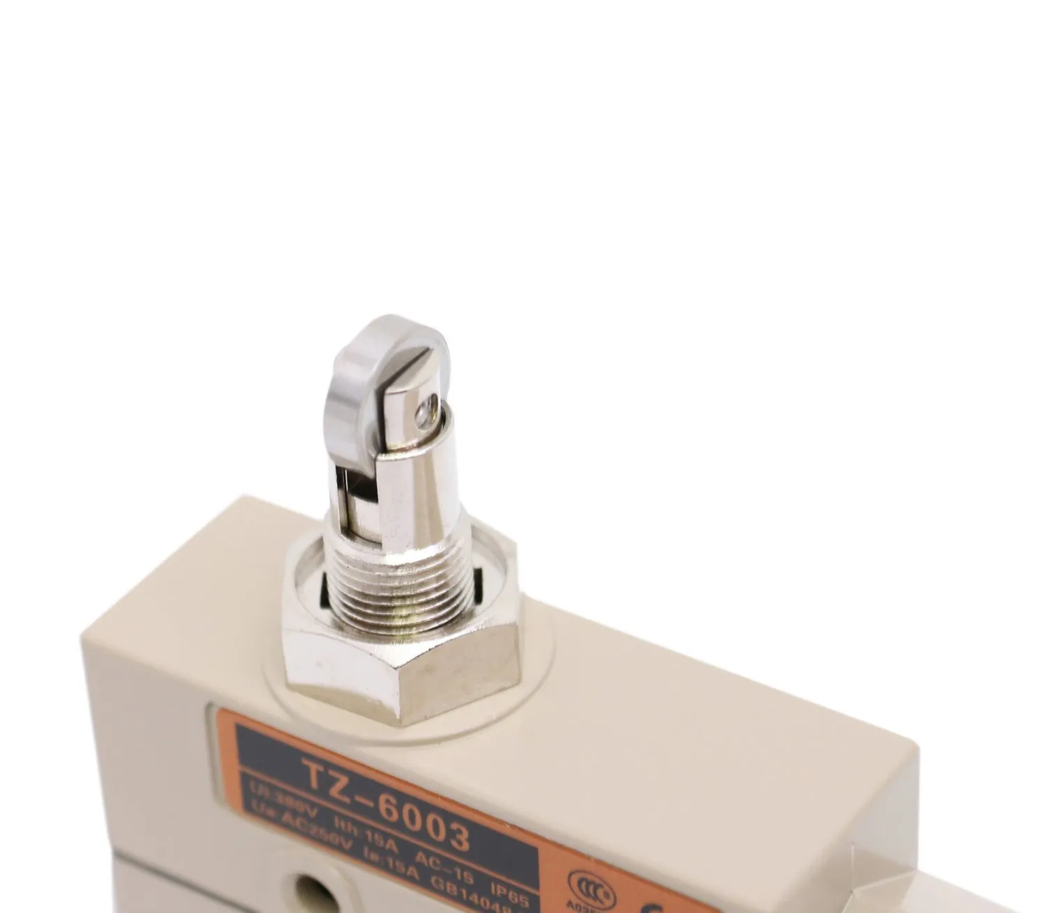 DuraSteel TZ-6003 Heavy Duty Commercial Door Micro Switch with Vertical Roller Plunger for Roll-up Door/Push & Pull Door - Fits for Aerial, Awoco, Maxwell, Pioneer, Welbon or Mars Air Curtains Khaki