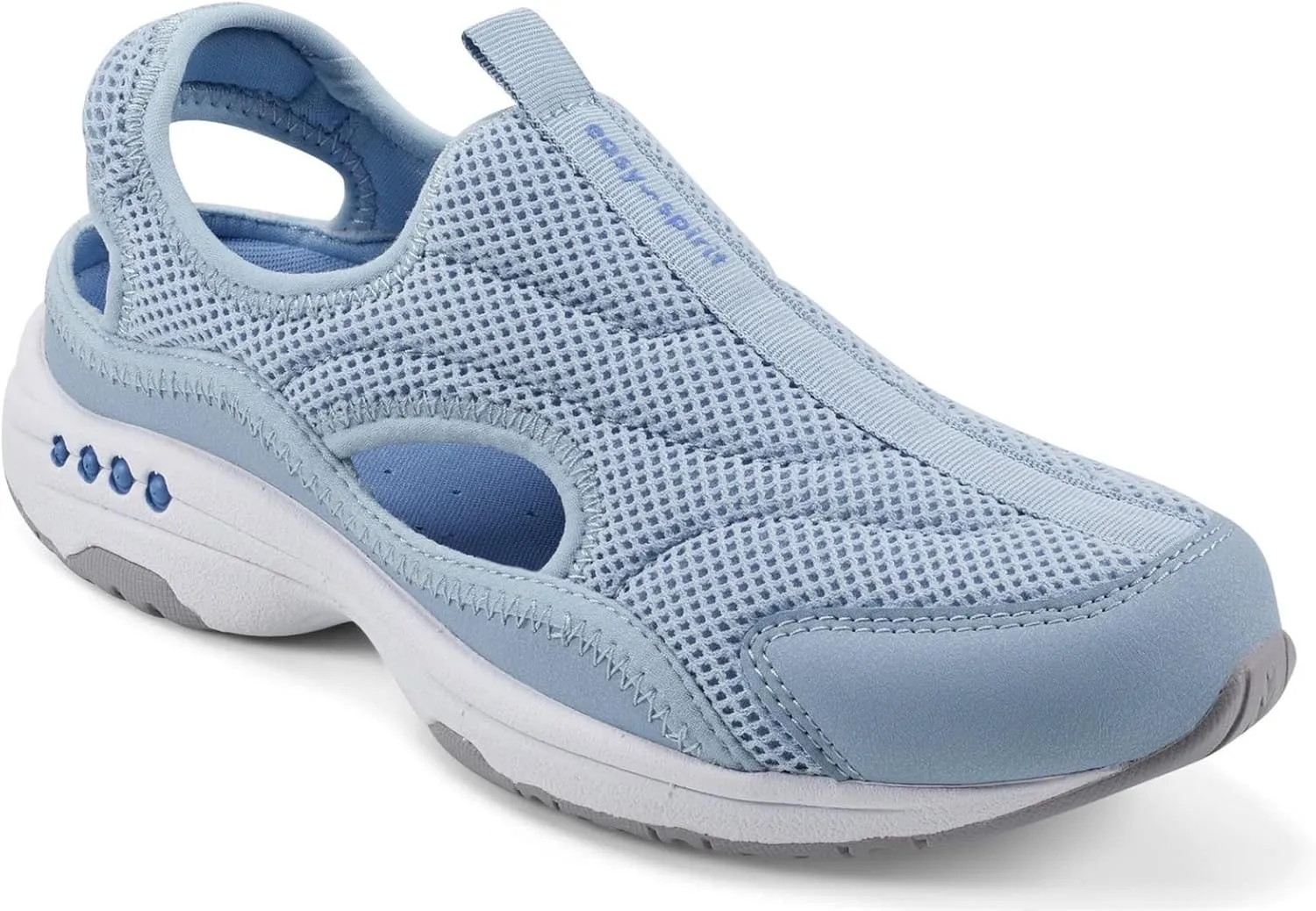Easy Spirit Women's Trina 2 Sneaker, Light Blue, 10