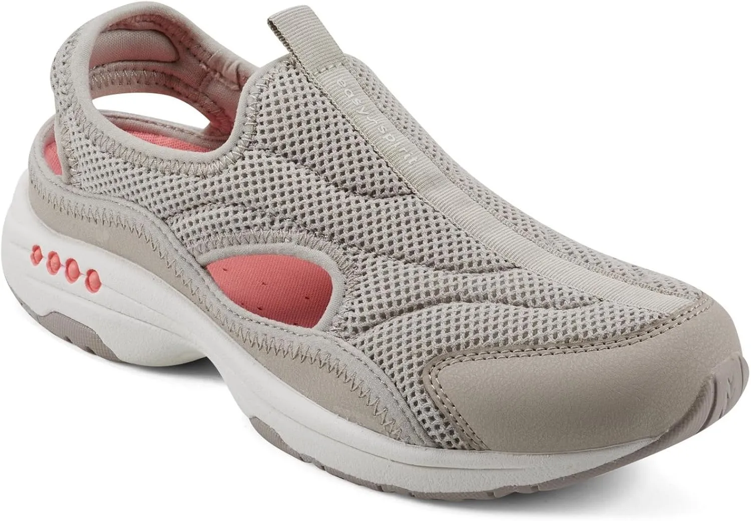 Easy Spirit Women's Trina 2 Sneaker, Taupe, 7