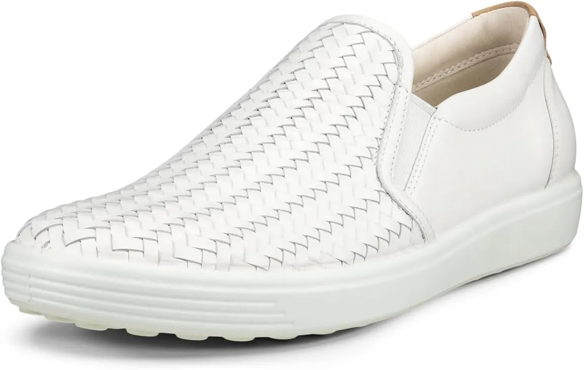 ECCO Women's Soft 7 Woven Slip on 2.0 Sneaker