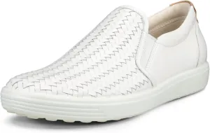 ECCO Women's Soft 7 Woven Slip on 2.0 Sneaker