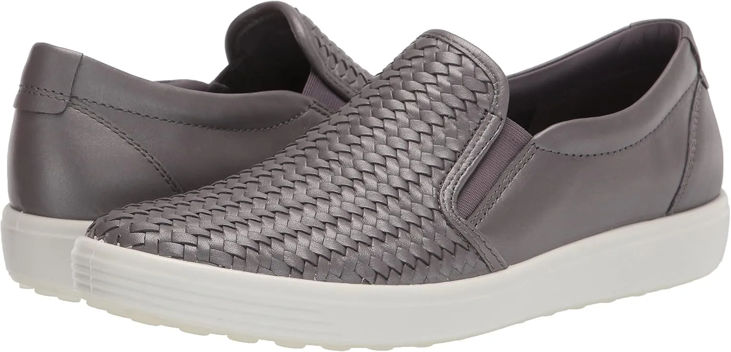 ECCO Women’s Soft 7 Woven Slip On 2.0 Sneaker