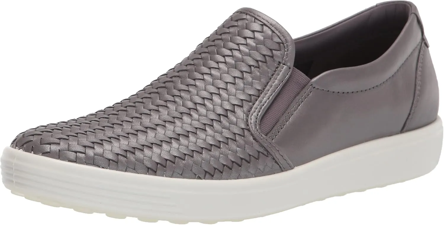 ECCO Women’s Soft 7 Woven Slip On 2.0 Sneaker