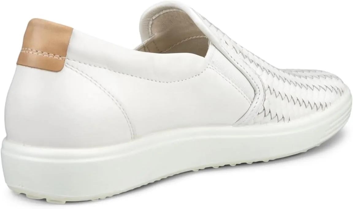 ECCO Women's Soft 7 Woven Slip on 2.0 Sneaker