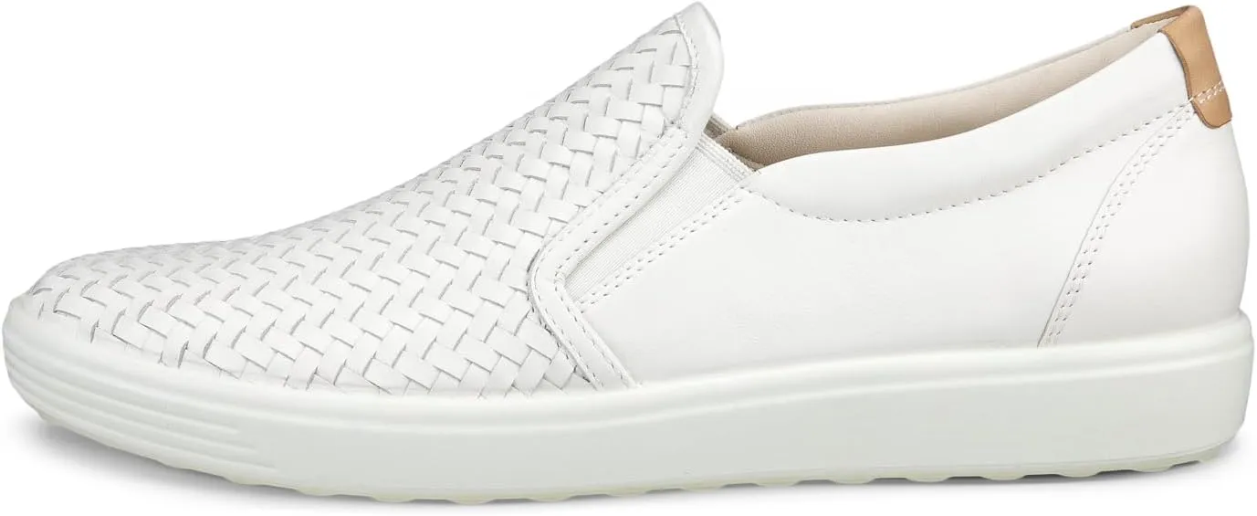 ECCO Women's Soft 7 Woven Slip on 2.0 Sneaker