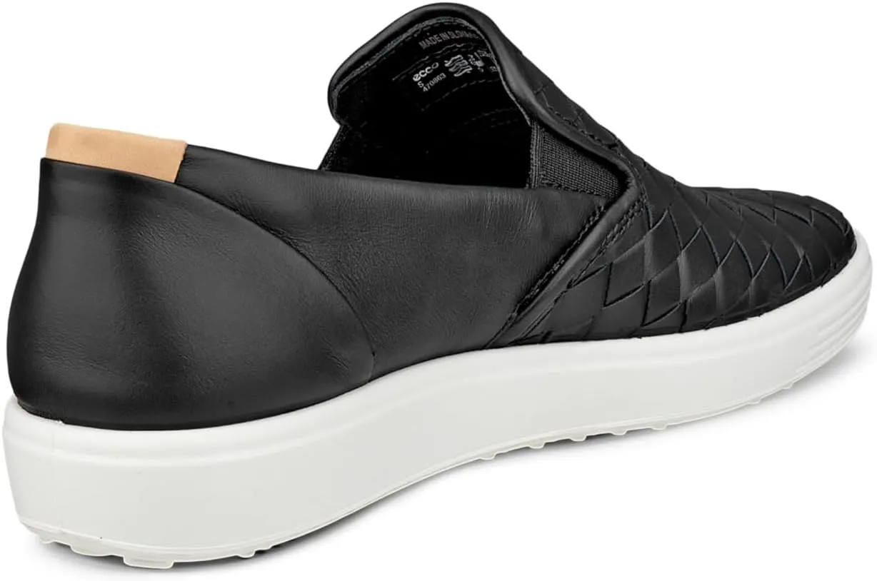 ECCO Women's Soft 7 Woven Slip-on 3.0 Sneaker