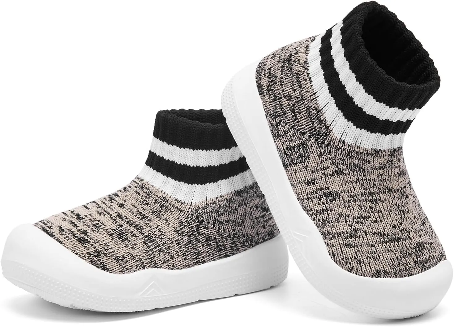 Engtoy Baby Sock Shoes Baby Walking Shoes Infant Non-Slip Breathable Slippers with Soft Rubber Sole Baby Boys Girls Slip On Sneakers