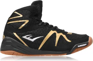 Everlast PIVT Low Top Boxing Shoes - Size 12 Black/Gold