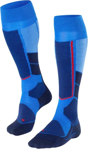 FALKE Men's ST4 Wool Ski Tour Socks, Ultralight Cushion, 1 Pair