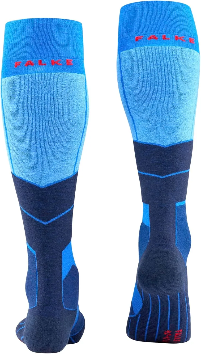 FALKE Men's ST4 Wool Ski Tour Socks, Ultralight Cushion, 1 Pair