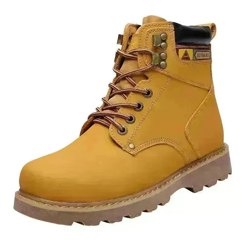 Fashion Winter tooling boots mens non slip work safety boot