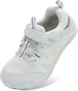 FEETCITY Kids Barefoot Shoes Boys Girls Sneakers Toddler Walking Shoes Kids Hiking Shoe Lightweight Outdoor Tennis Shoe