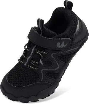 FEETCITY Kids Barefoot Shoes Boys Girls Sneakers Toddler Walking Shoes Kids Hiking Shoe Lightweight Outdoor Tennis Shoe