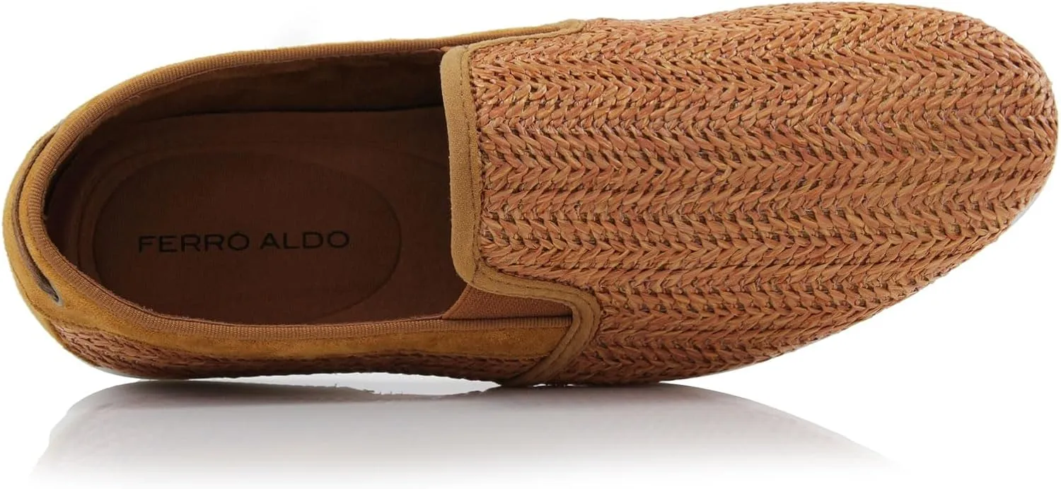 Ferro Aldo Jiro MFA19676 Light Weight Woven Casual Loafers