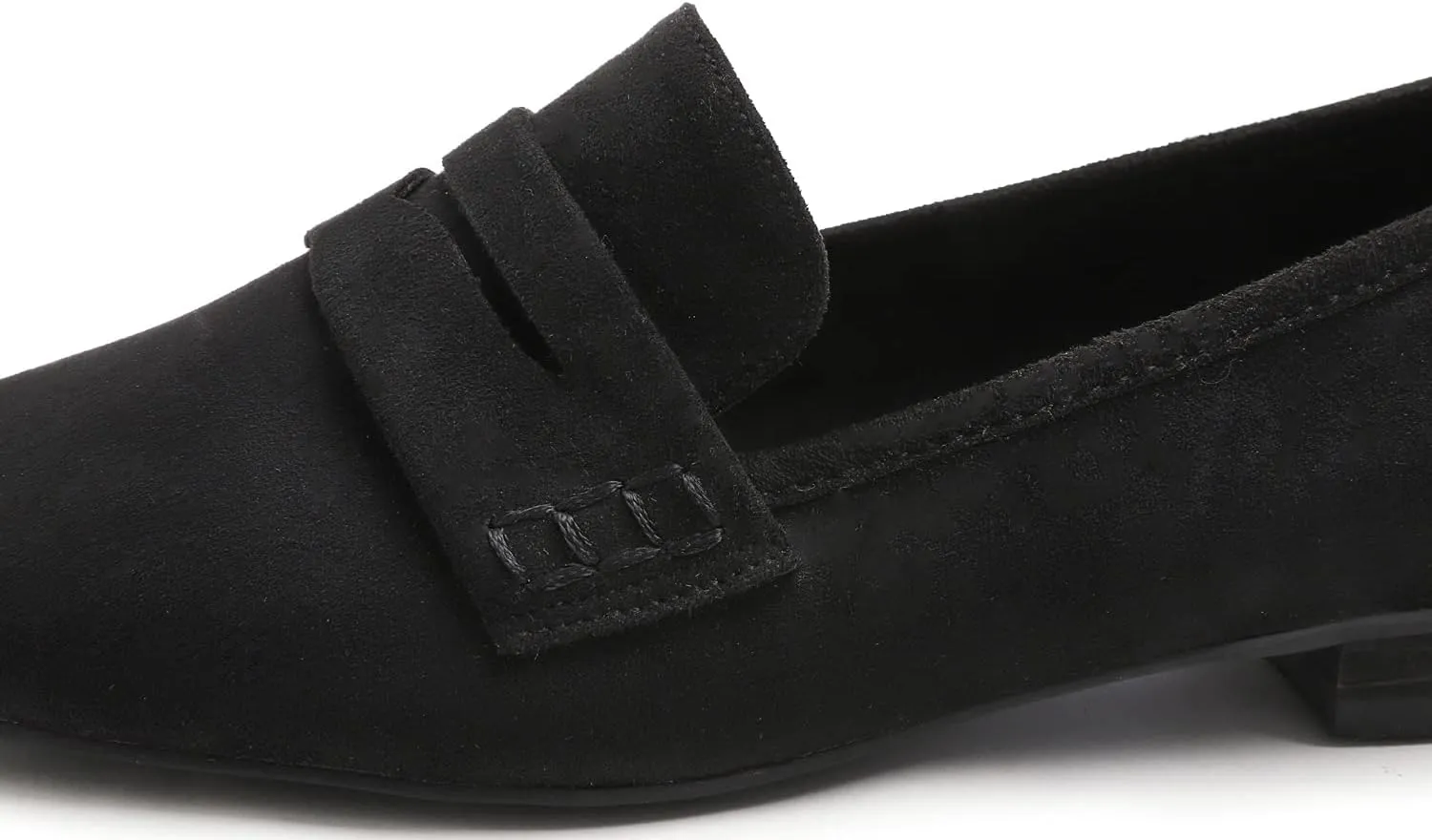 FEVERSOLE Women's Fashion Dress Comfort Low Heel Office Penny Loafer Flats