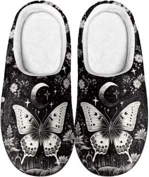 Flashideas Slippers for Women Men Soft Fluffy Warm Home Non-Slip Couple Style Casual Slippers