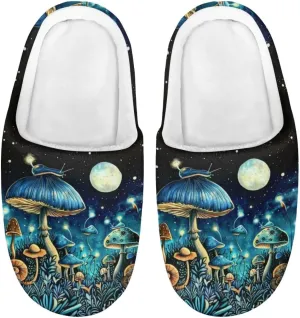 Flashideas Toddler Slippers Kids Fur Lined Warm Slip On Home Slippers Soft Plush Slippers