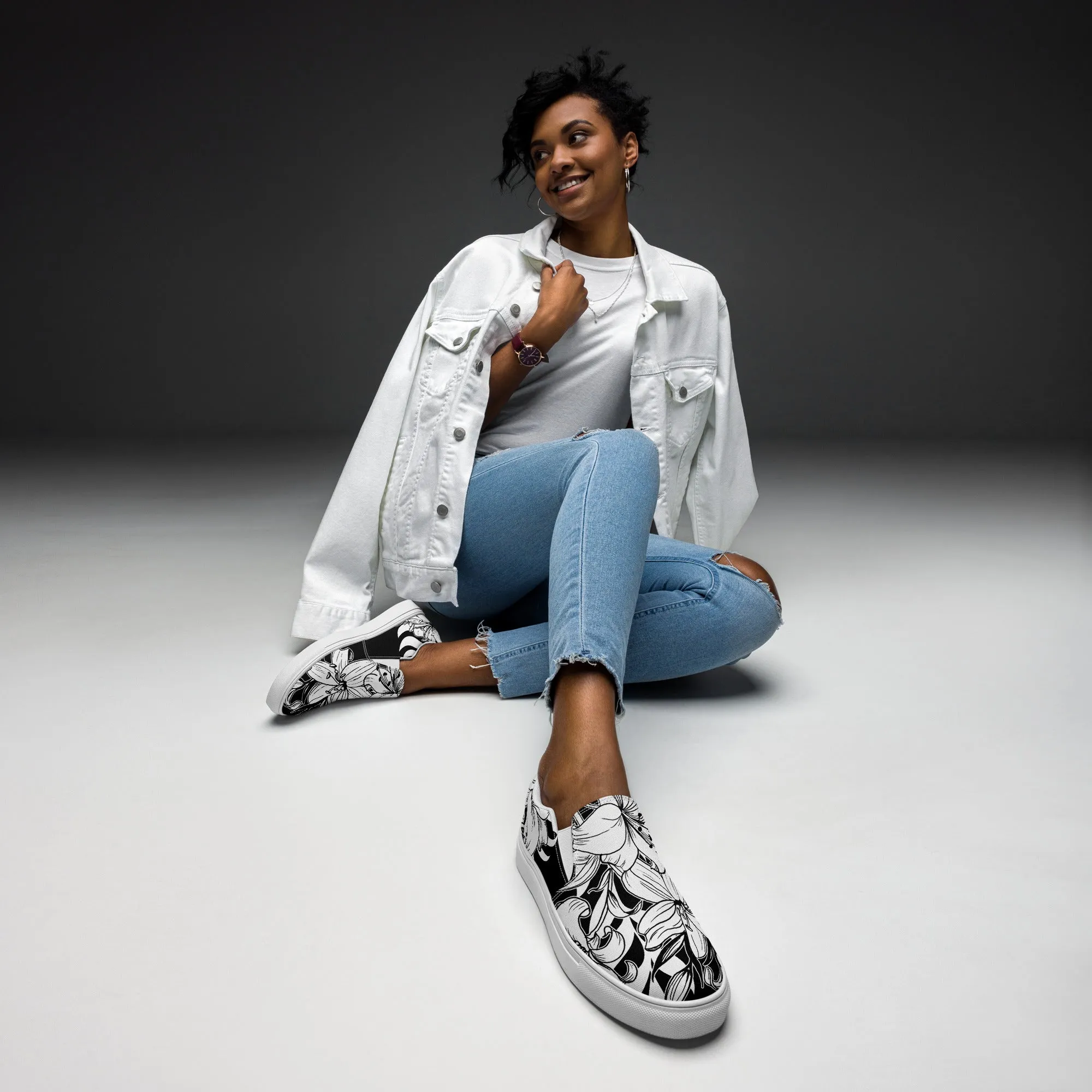 Floral - Slip-on