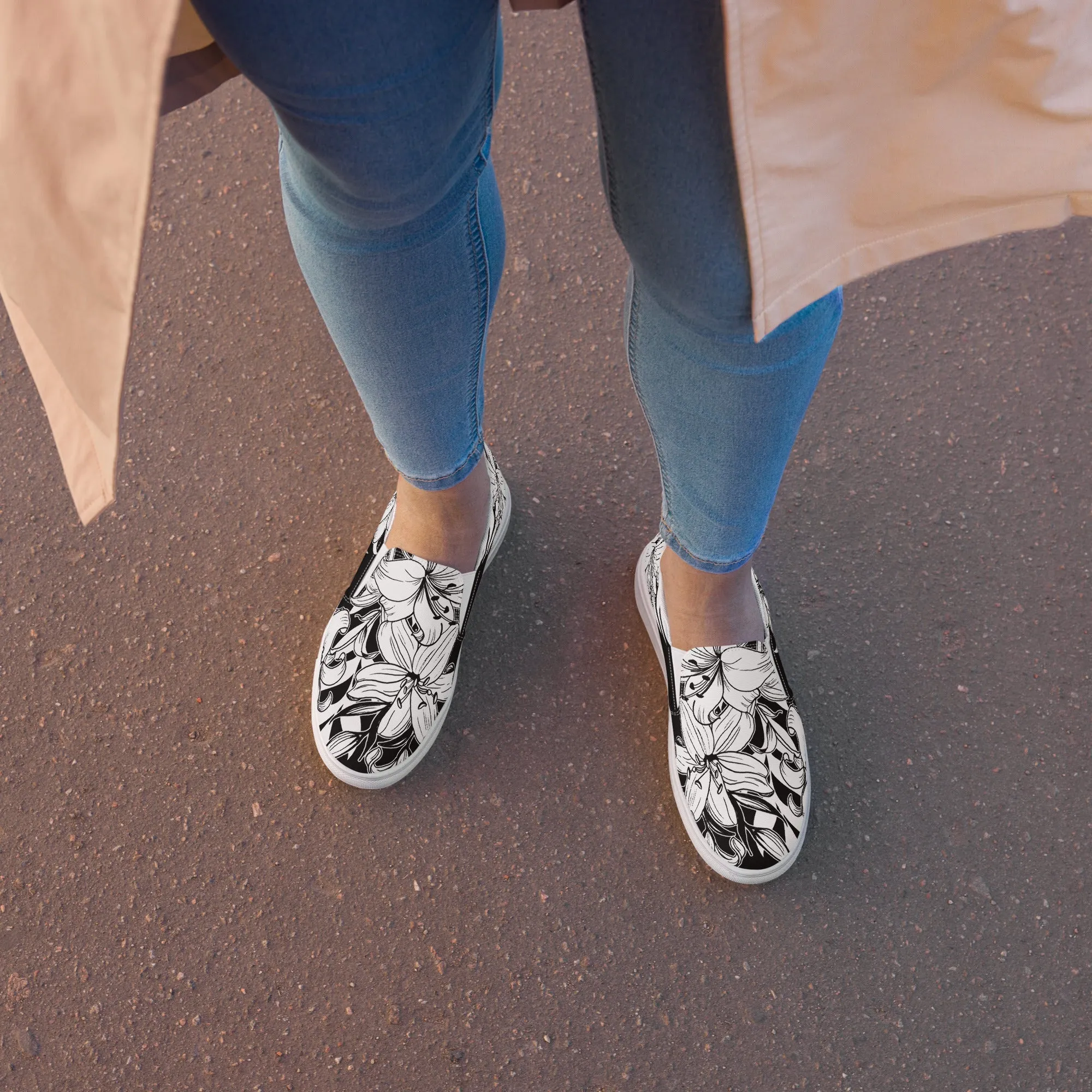 Floral - Slip-on