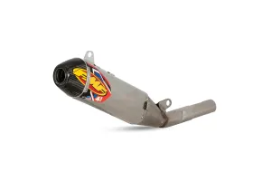 FMF Racing Factory 4.1 RCT Slip-On - Aluminum Muffler - Carbon End Cap 044453