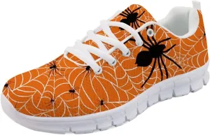 Forchrinse Cute Jean Cat with Green Eyes Women's Walking Running Shoes Slip on Easy Sneaker Sports Causal Athletic Shoes