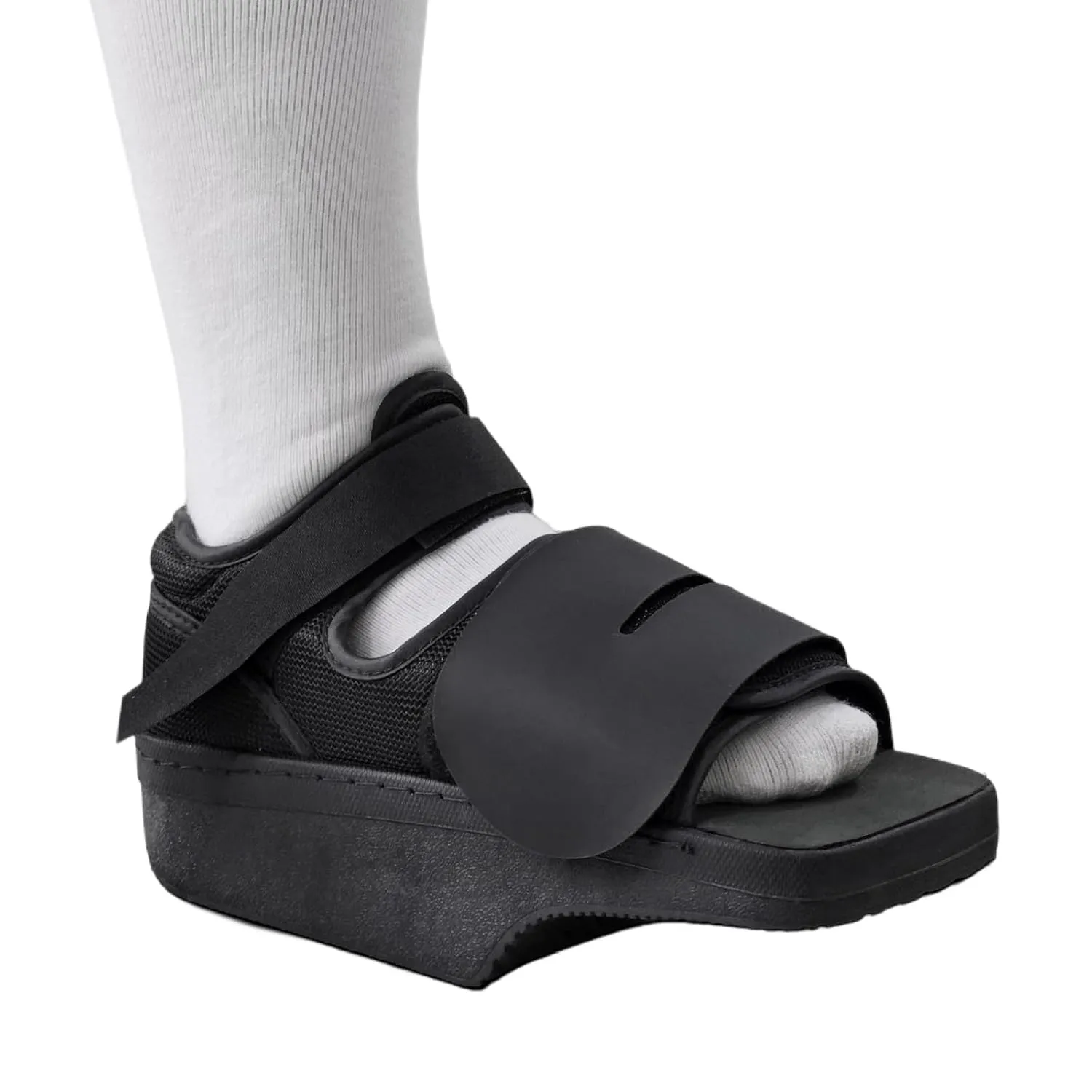 Forefoot Offloading Shoe Lightweight Bearing Wedge Boot Shoe for Broken Toe, Metatarsal Fracture, Bunion, Hammer Toe for Women and Men (S)